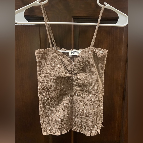 Show Me Your Mumu polka dot tank - Picture 1 of 2